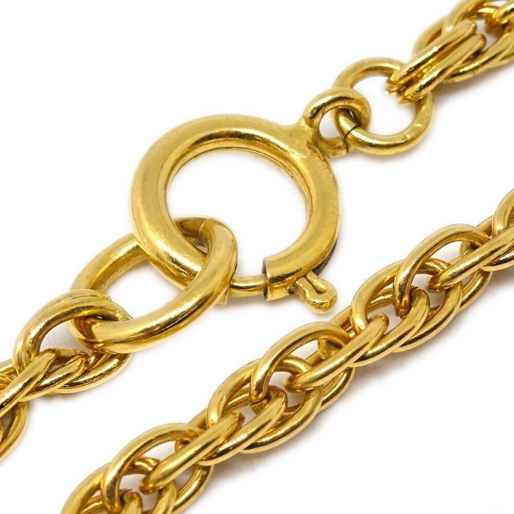 Chanel Bag Chain Pendant Necklace Gold 95P 123838 - Picture 4 of 4